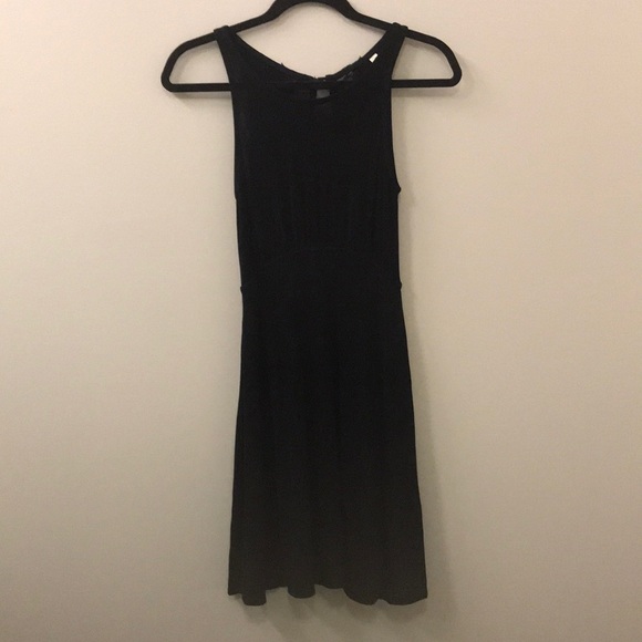 Free People Lady Jane Black Lace Open Back Dress - Picture 2 of 8